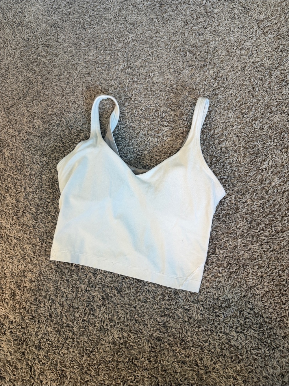 lululemon athletica White align top Sports Tank